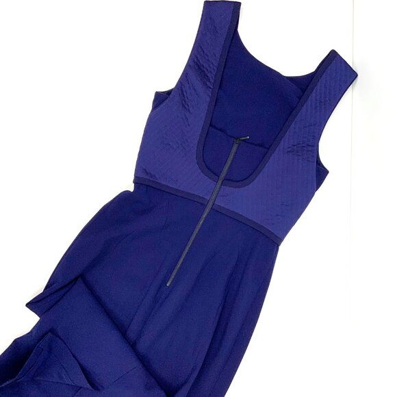 New Reiss Theodora Purple Sheath Pencil Dress Size 4 - Picture 13 of 16